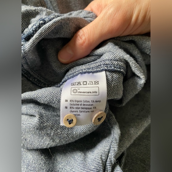 Mens ten tree button down shirt - Picture 7 of 7